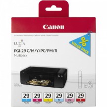 Multipack Canon PGI-29 cmy/pc/pm/r